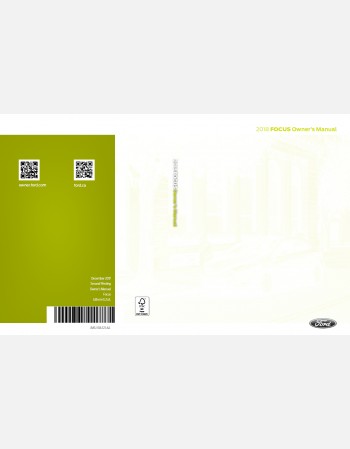 ford focus 2018 owners manual